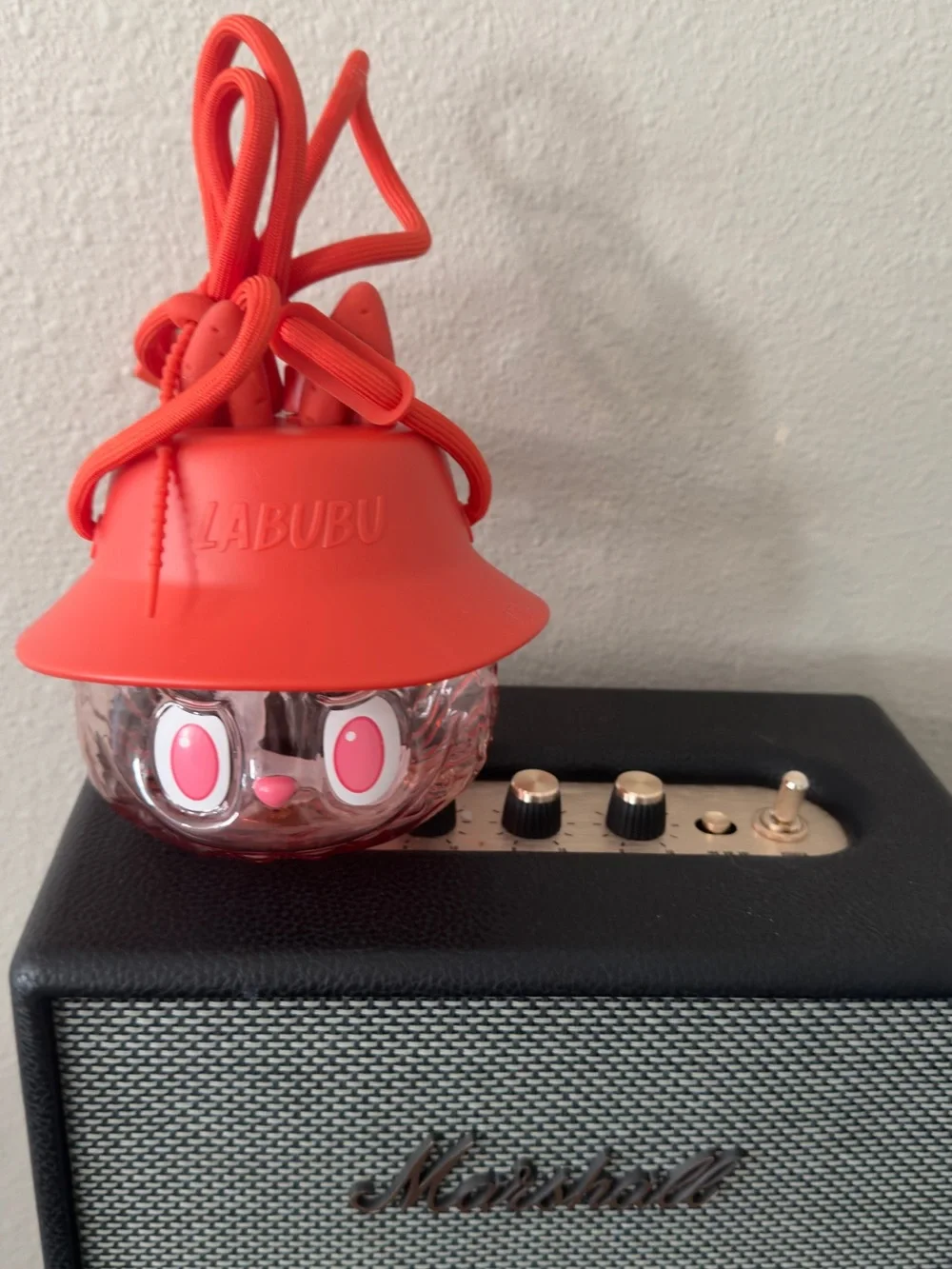 Pop Mart Labubu The Monsters Wacky Mart Series Tomato Red Tumbler